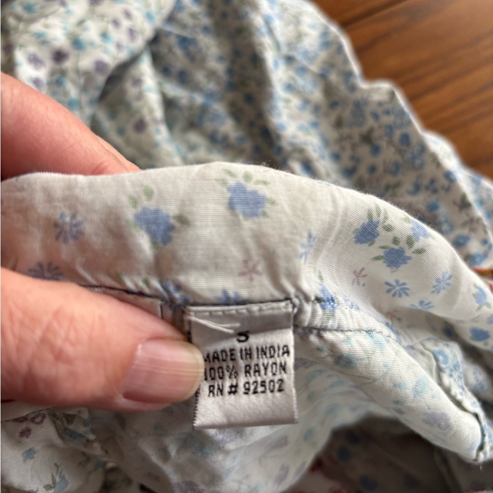 Sacred Threads Overalls Romper Patchwork Boho Hip… - image 8